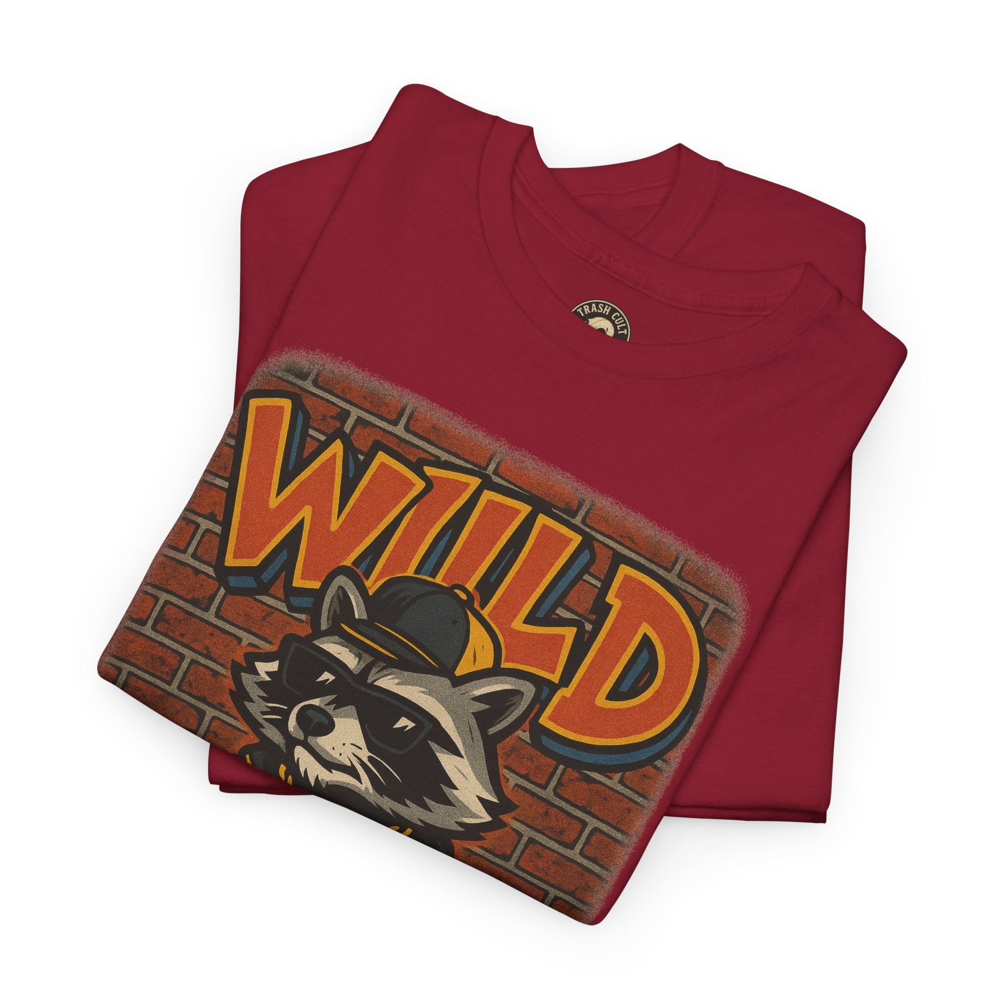 Wild Trash Cult Unisex Tee, Retro Animal T-Shirt, Graphic Tee, Eco-Conscious Apparel, Gift for Nature Lovers, Casual Streetwear