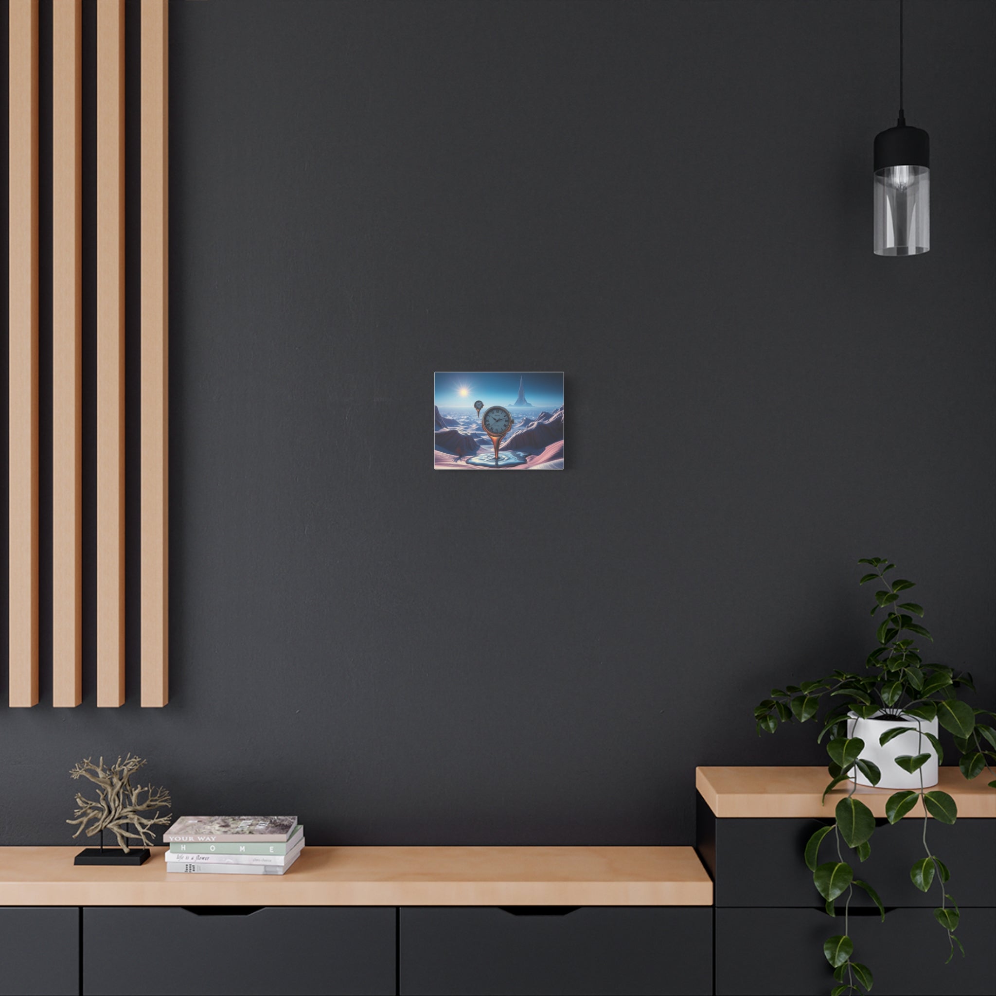 Surreal Landscape Wall Art, Dreamy Home Decor, Unique Gift for Art Lovers, Modern Aesthetic Canvas Print, Perfect for Home and Office