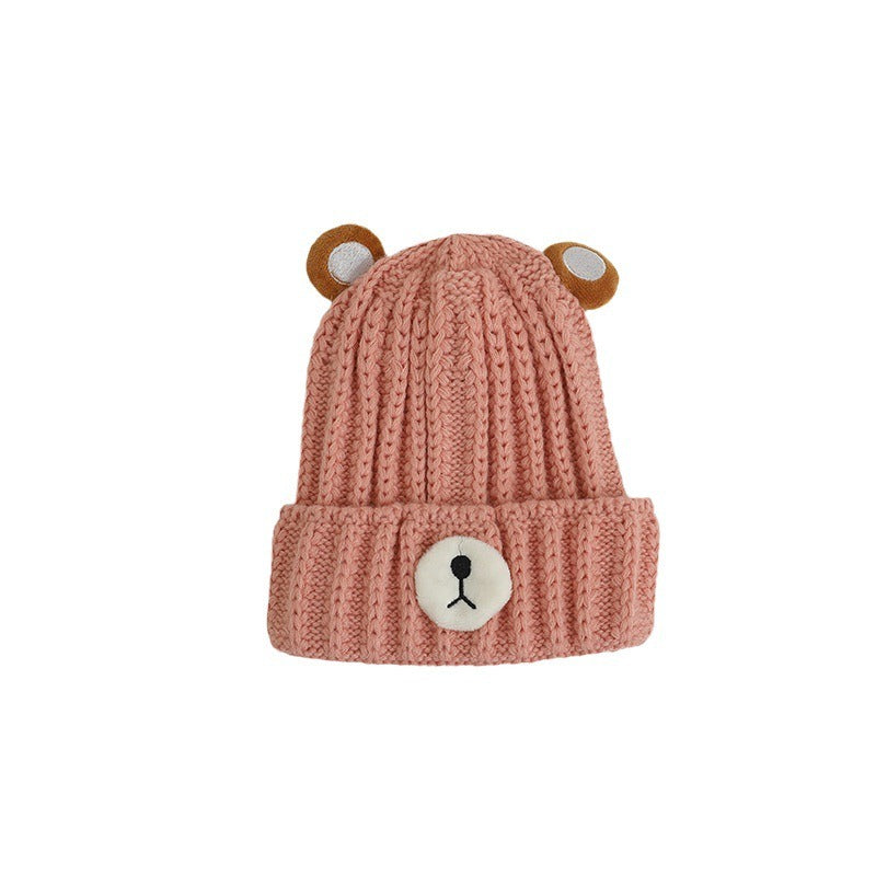 Autumn and winter children warm knitted hat