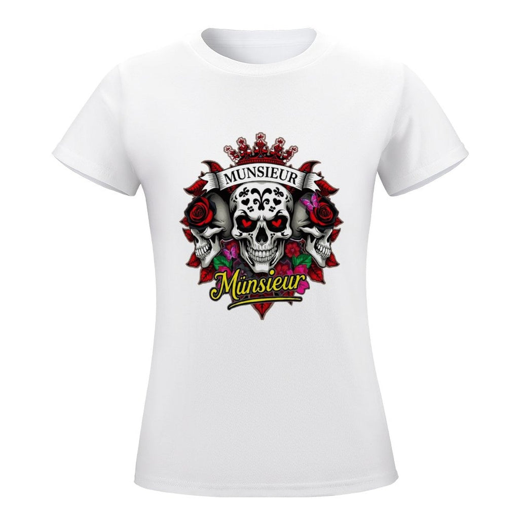 Munsieur Women's Custom T-Shirt "Clownie" Graphic T-shirts for Women