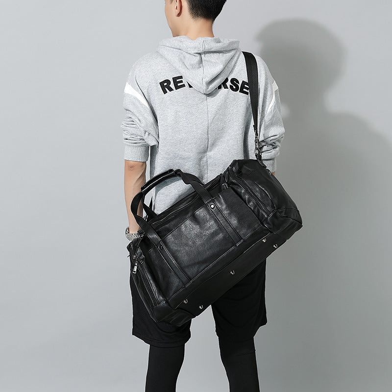 Overnight Duffel Bag - Travel Size Weekender Bag for Men & Women