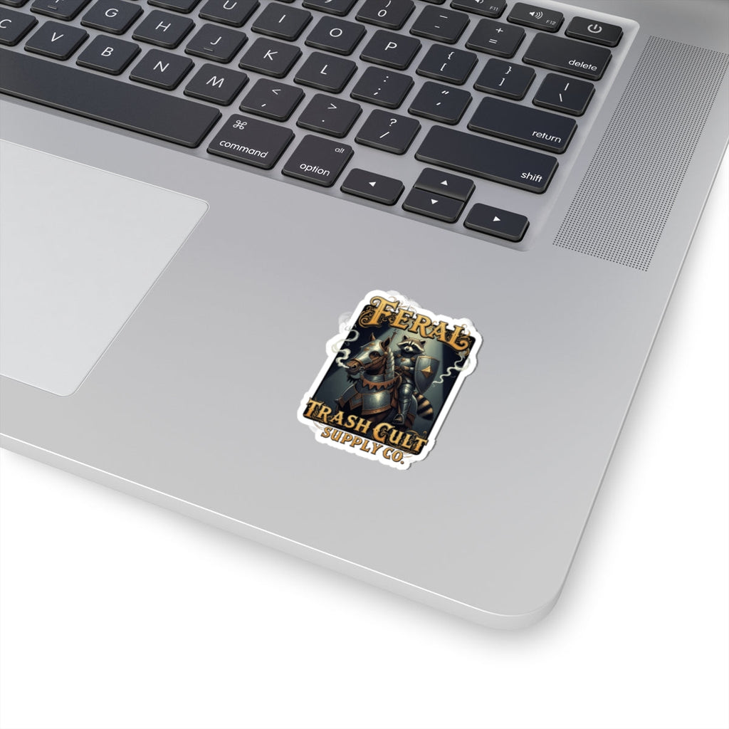 Feral Trash Cult Kiss-Cut Stickers, Unique Art Stickers, Laptop Decor, Gift for Friends, Stickers for Scrapbooking