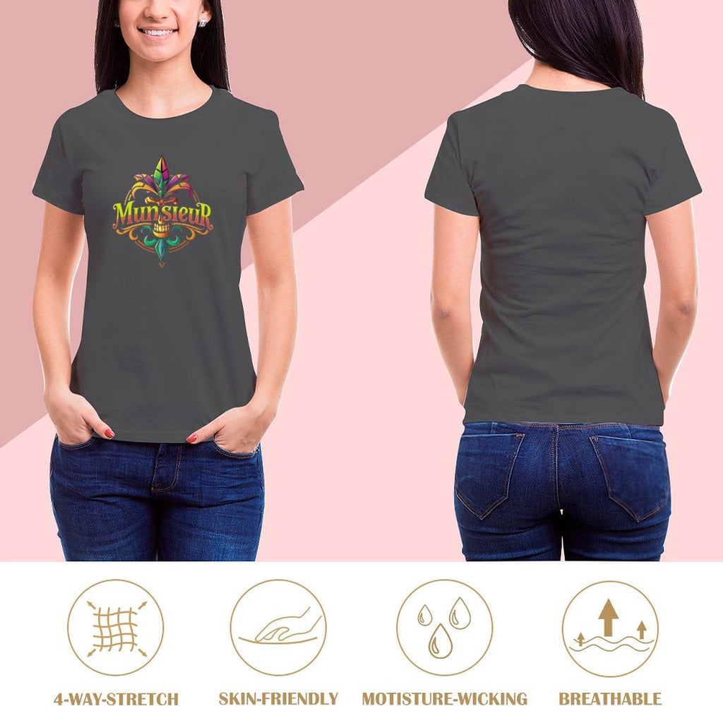 Munsieur Women's Stay Fashionable and Comfortable with Munsieur Premium Women's T-Shirts