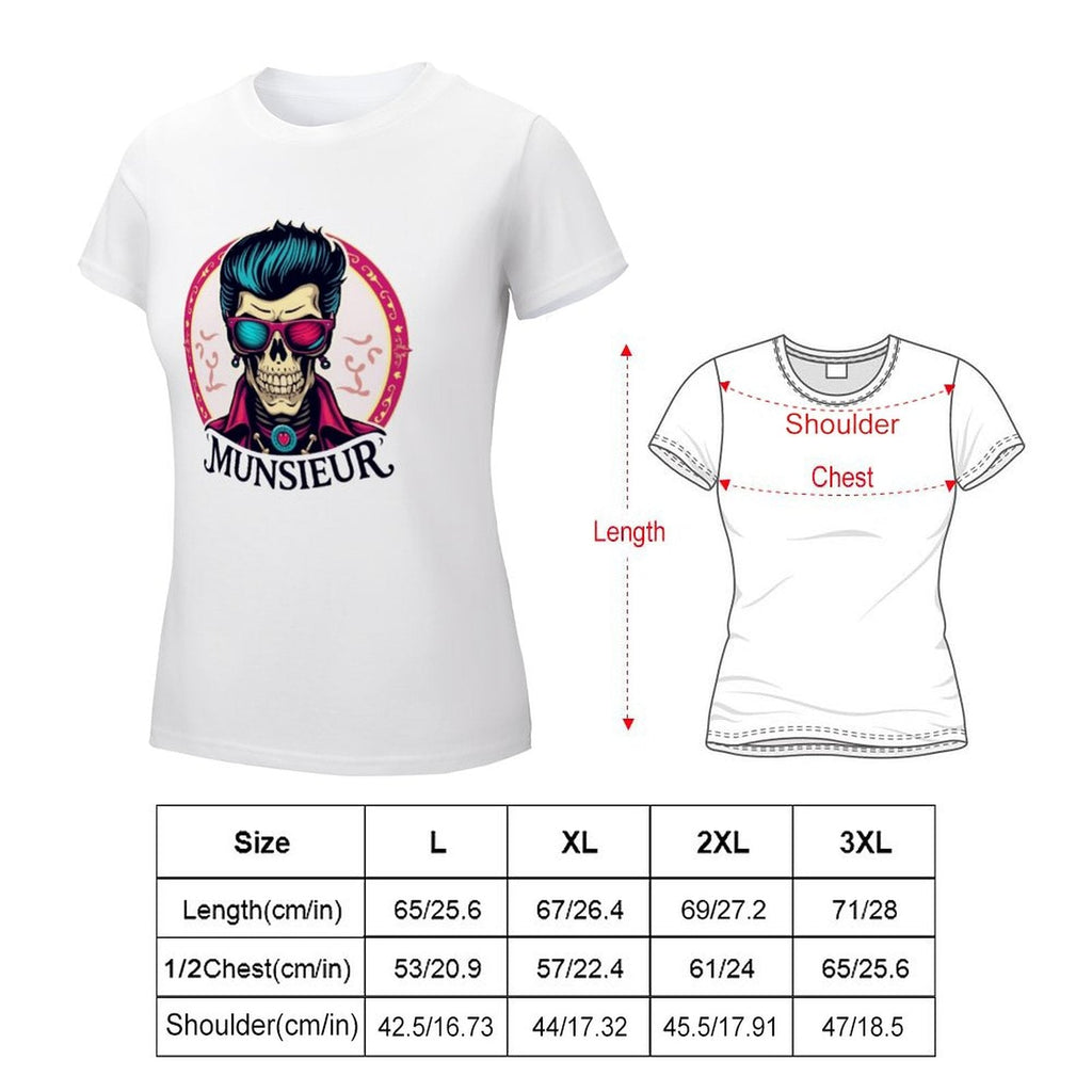 Munsieur T-Shirt for Women: Soft, Stylish, and Made to Last for Her