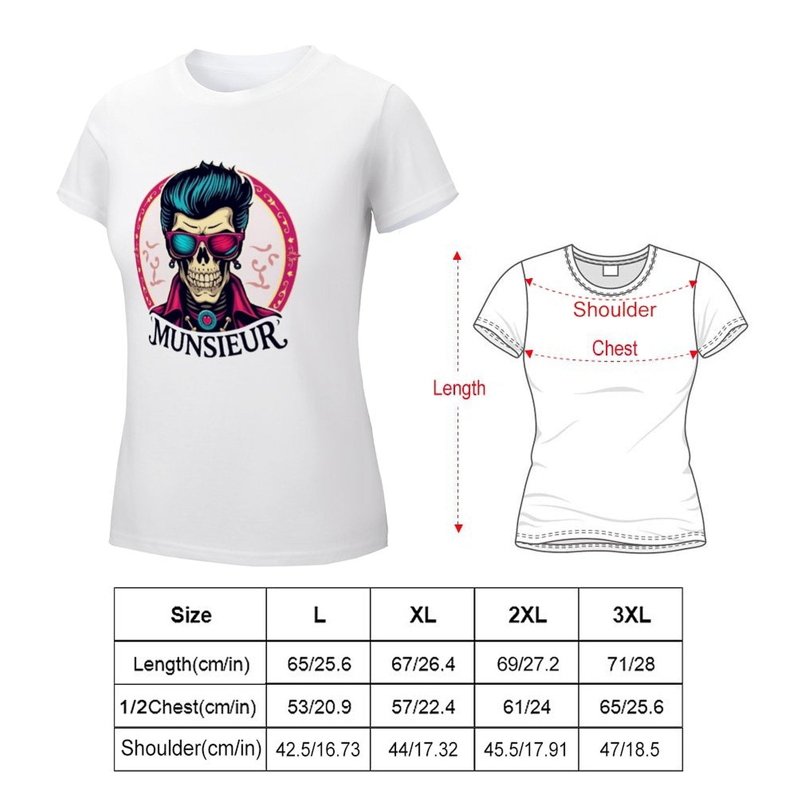 Munsieur T-Shirt for Women: Soft, Stylish, and Made to Last for Her