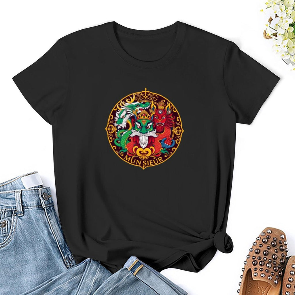 Munsieur T-Shirt for Women: Lightweight, Breathable, and Ultra-Stylish for Her
