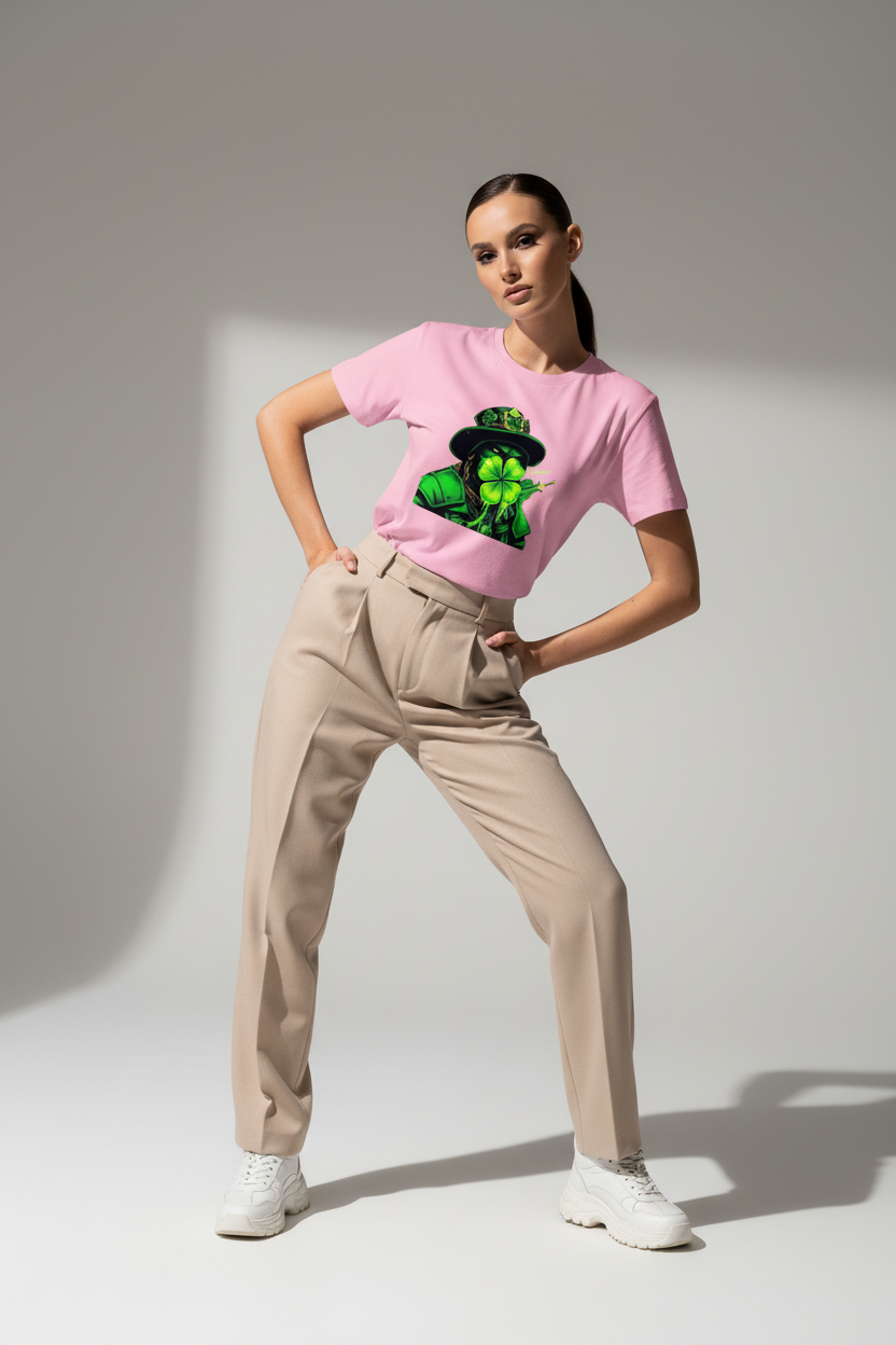 St. Patrick's Day Collection Women's Munsieur Clover Gang T-shirt