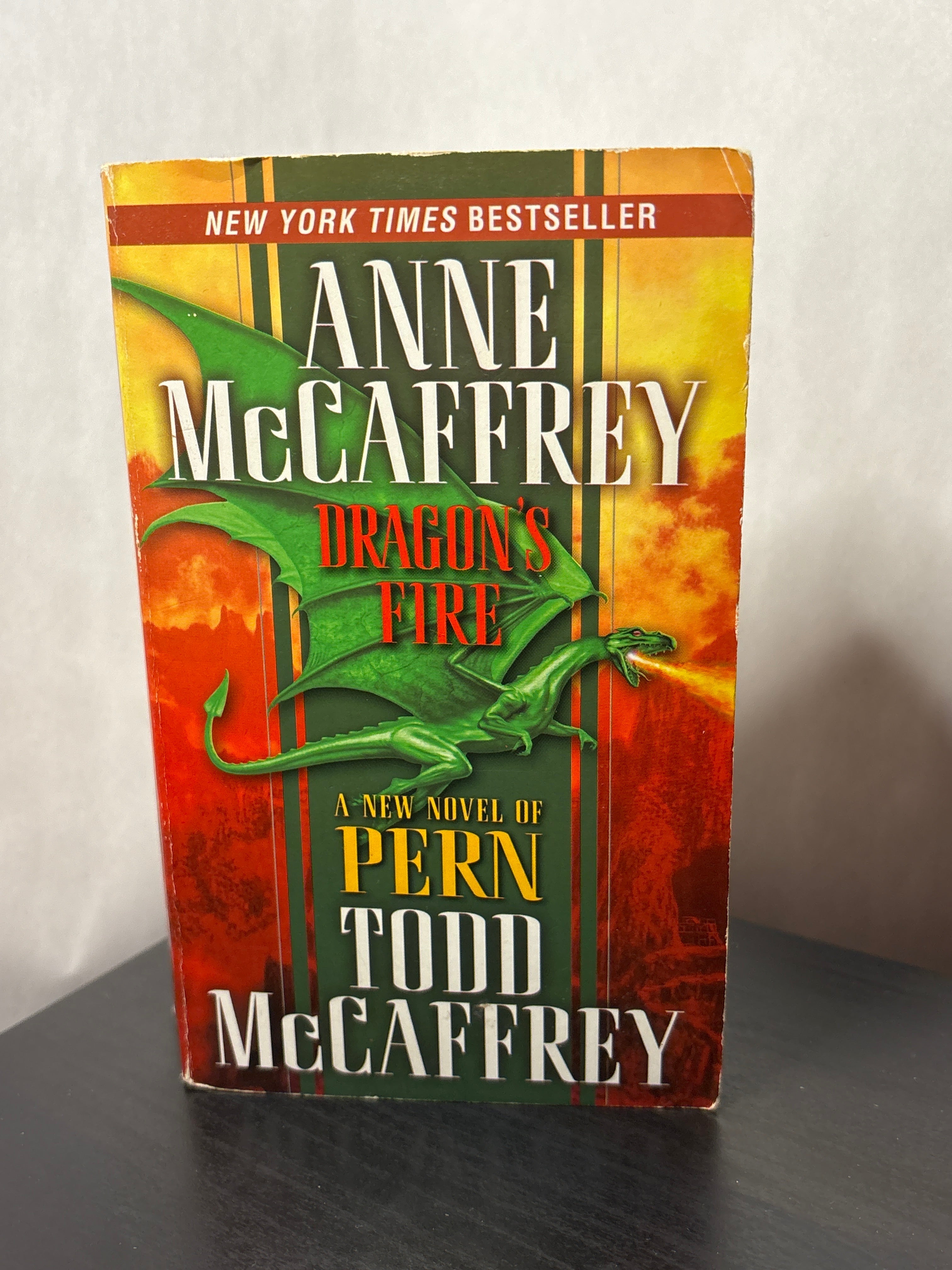Dragon's Fire by Anne McCaffrey, Todd McCaffrey (Pern #18)