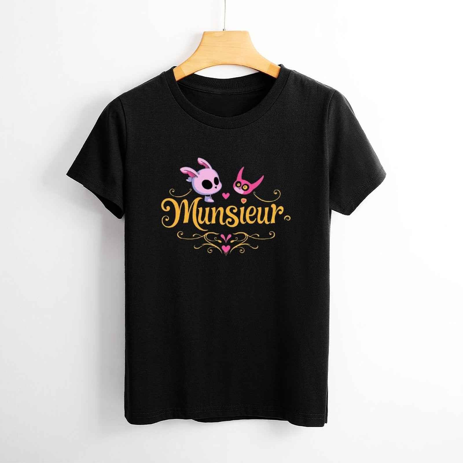 Munsieur T-Shirt for Women: Versatile, Timeless, and Ultra-Soft for Her