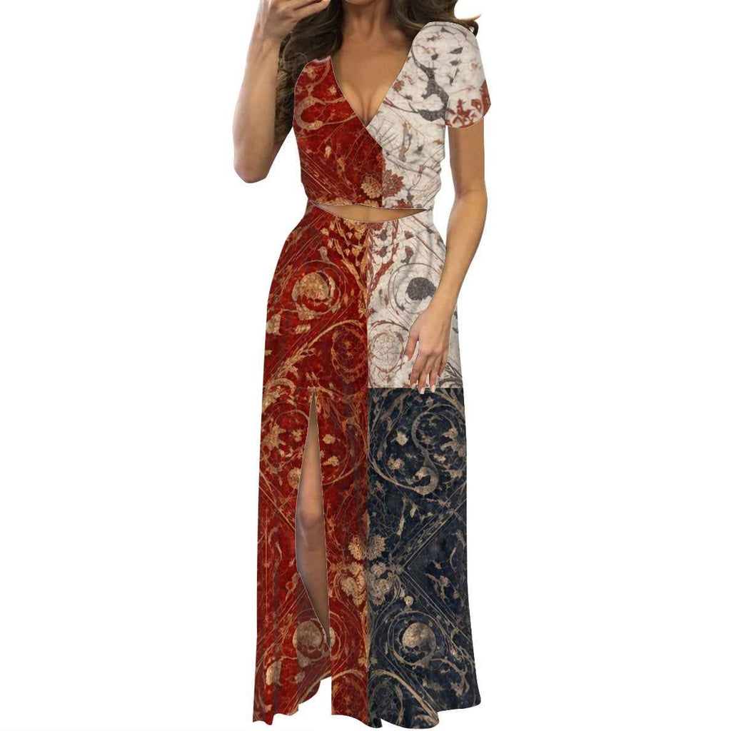 MUNSIEUR Maxi Dress 4th of July Collection New Arrivals