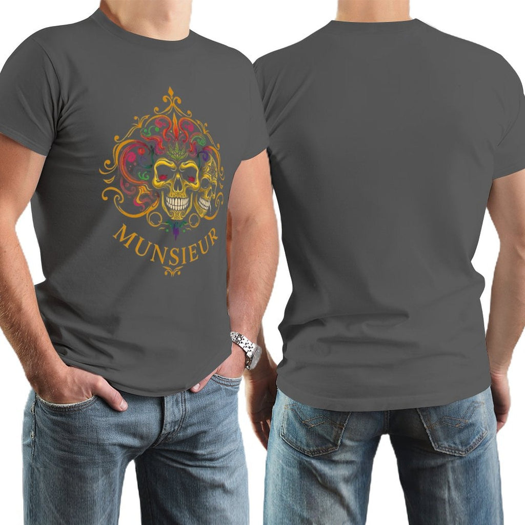 Men's Munsieur Brand Tee "Mardi Gras" Streetwear Design