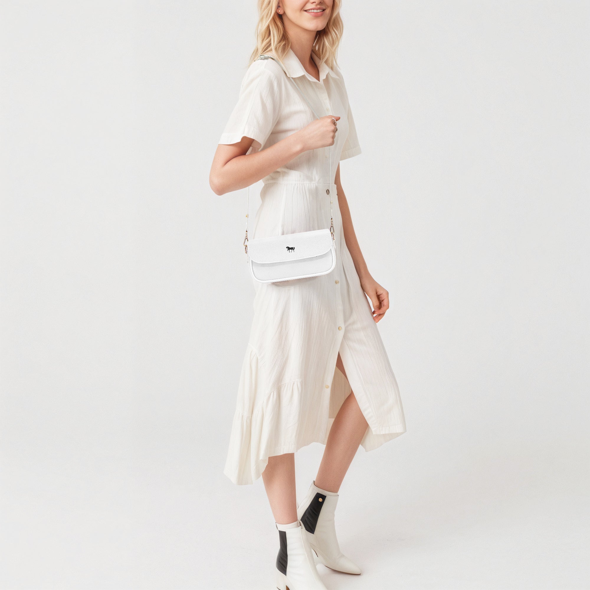NESTDEER 1306. Women's Leather Underarm Bag
