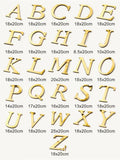 3d gold & silver mirror letters wall stickers – living room decor