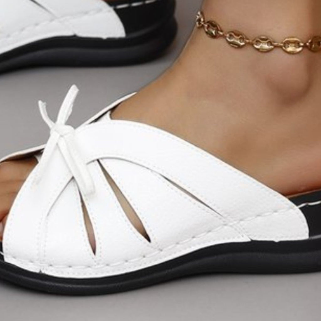 Open Toe Low Sandals