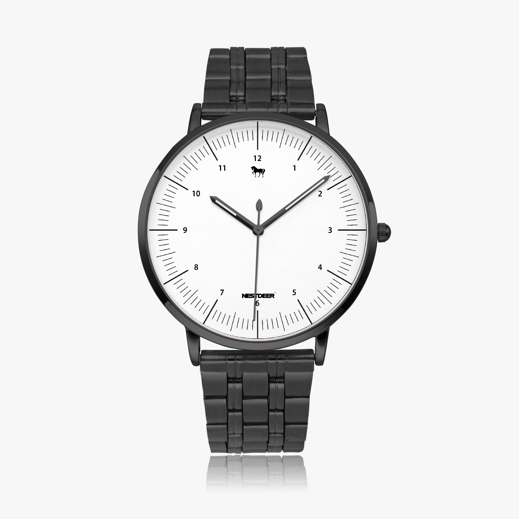 273. Instafamous Steel Strap Quartz watch