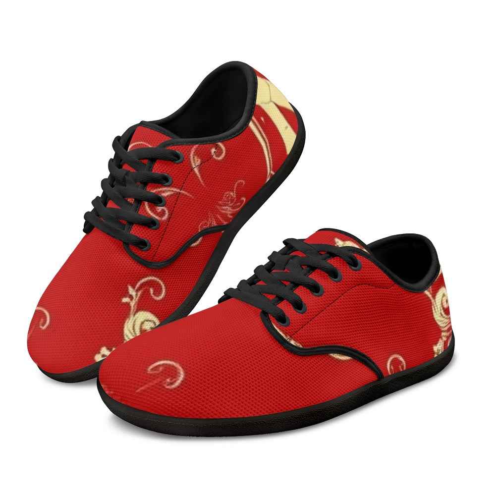 MUNSIEUR Lace-up Barefoot Sneakers