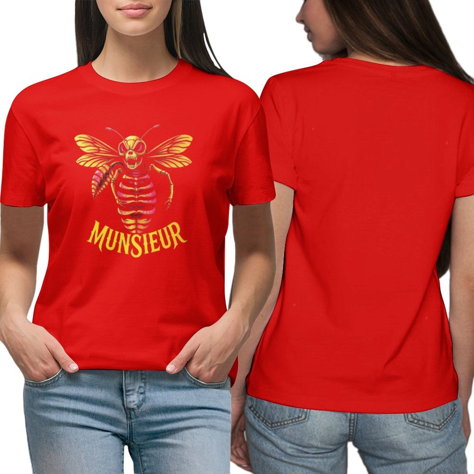 Women's Timeless Style with Munsieur Premium Women's T-Shirts
