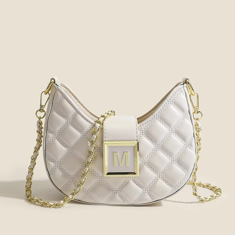 Women's Rhombus Chain Bag - Fashion Shoulder Underarm Messenger Bag