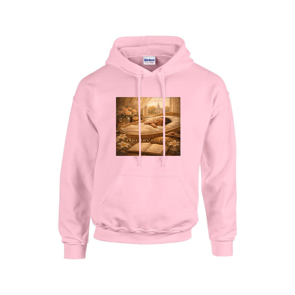Men's MLK Hoodie "The Birth" - USA Printed Double Sided