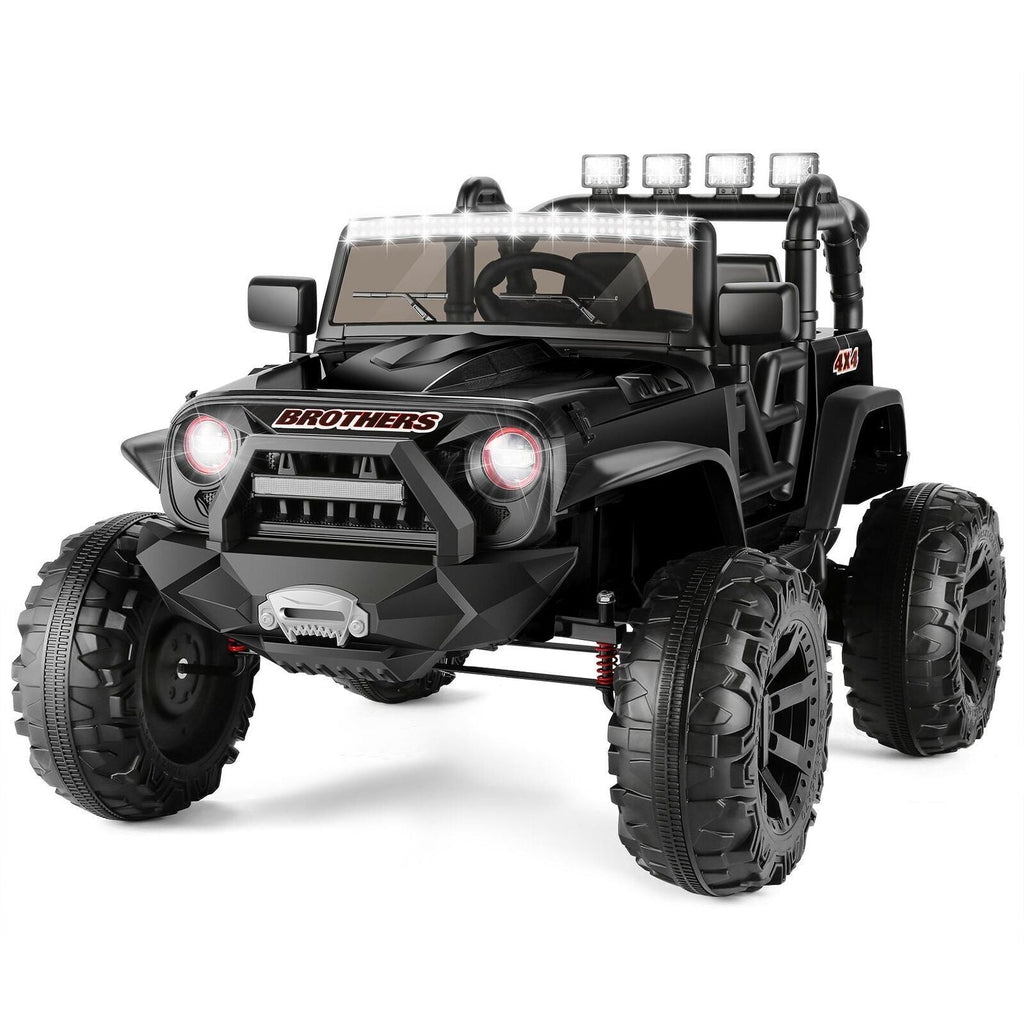 2-Seater 400W Electric Jeep for Kids with Bluetooth and Remote Control