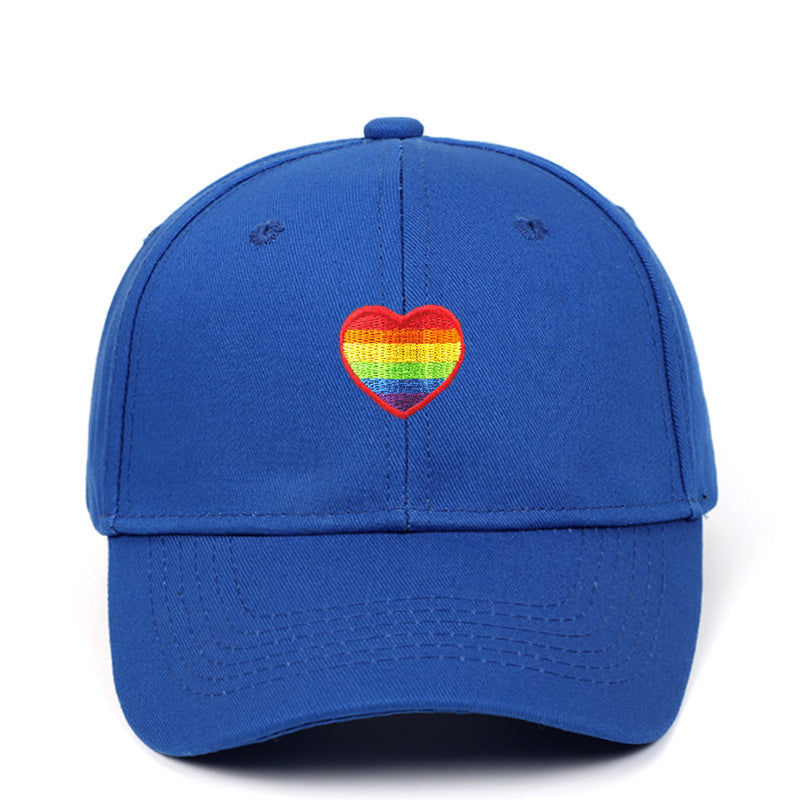 Men's Fashion Rainbow Embroidered Outdoor Sun Hat