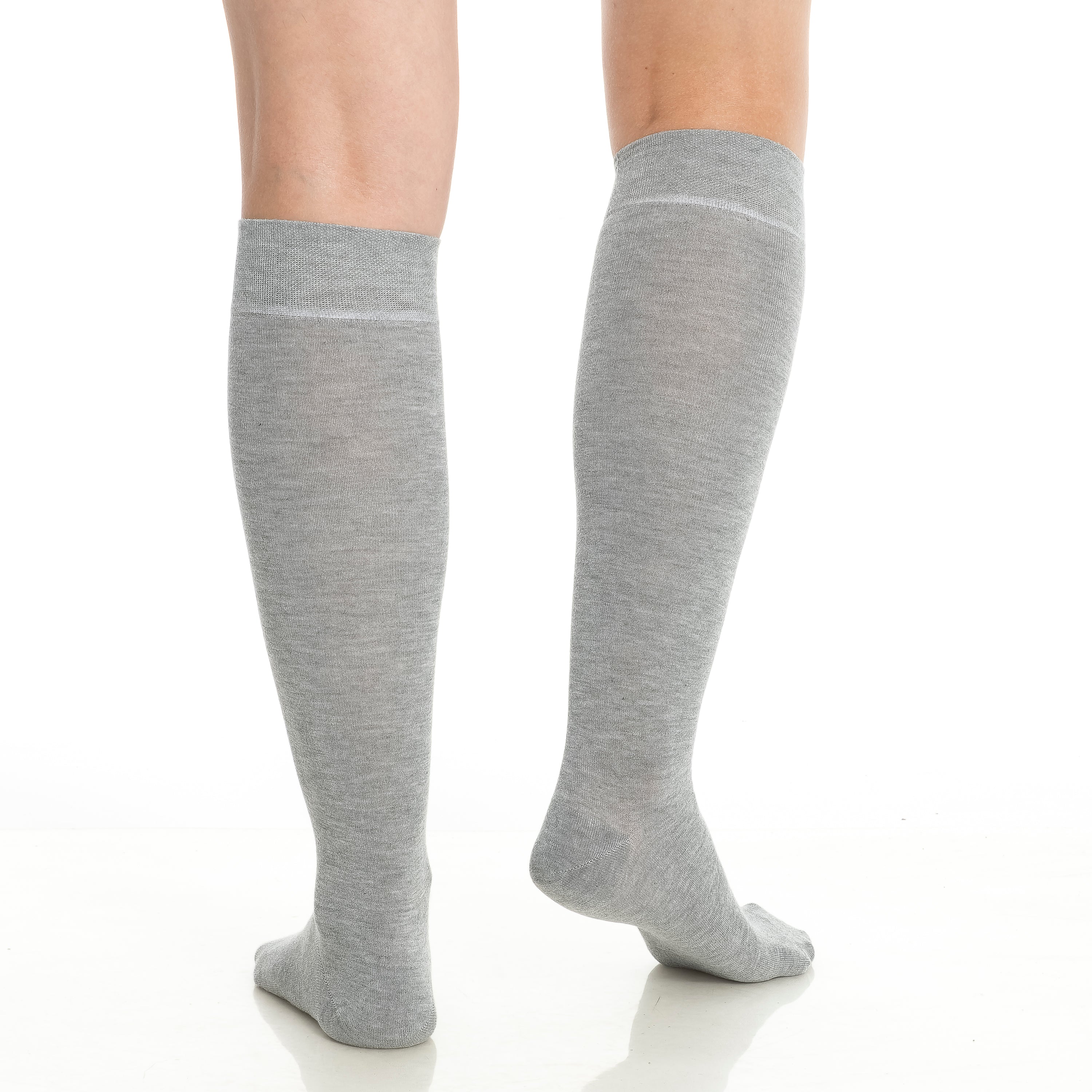 Women’s Bamboo Knee-High Socks 4-Pack – Soft & Breathable
