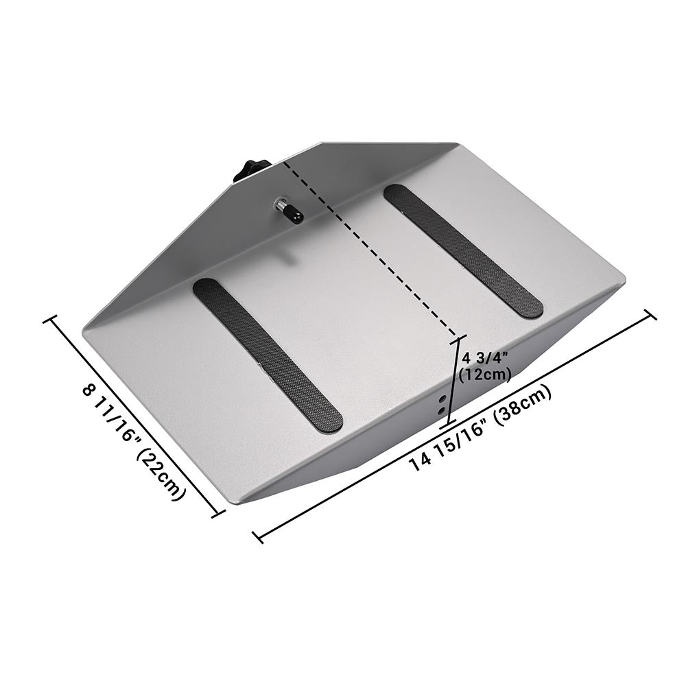 Yescom Mobile Computer Cart CPU Stand with Side Support