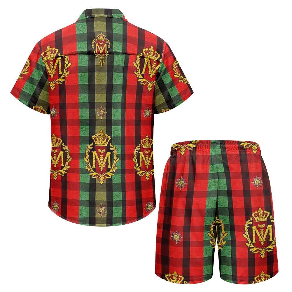 Men's Summer Shorts Set - Two Piece Casual Outfit for Men