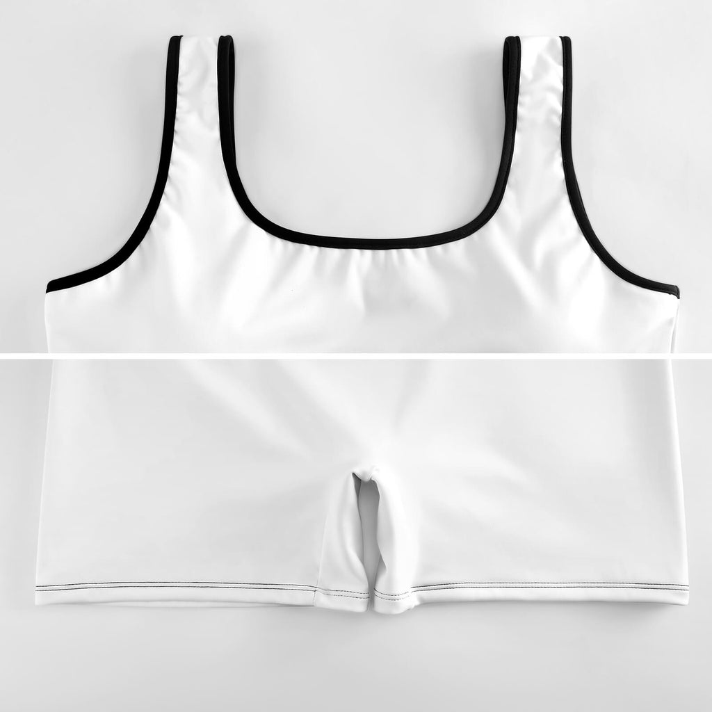 Munsieur Printed Yoga Workout Set