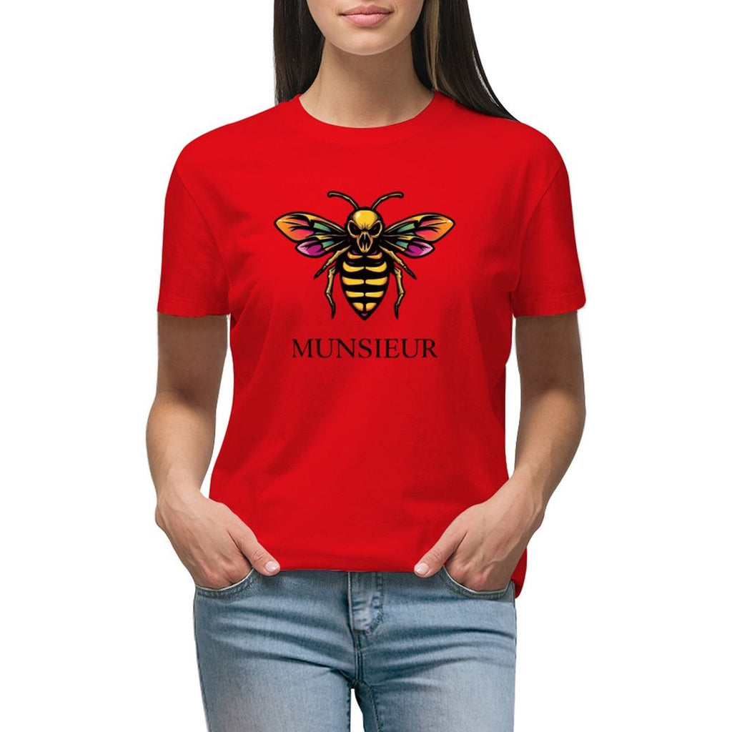 Munsieur T-Shirt for Women: Redefining Casual Chic with Elegance for Her
