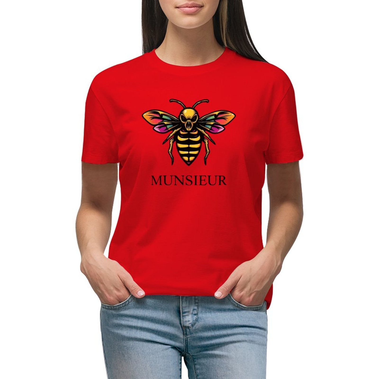 Munsieur T-Shirt for Women: Redefining Casual Chic with Elegance for Her