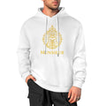 Phantom Threads Hoodie - Intricate Skull Embroidery Gothic Streetwear