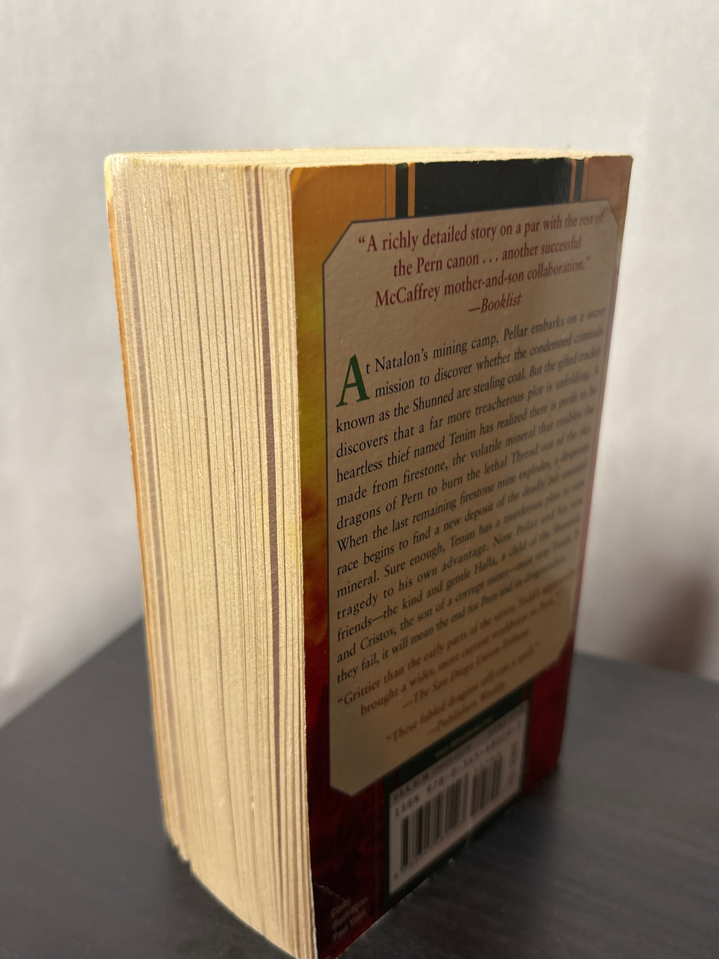 Dragon's Fire by Anne McCaffrey, Todd McCaffrey (Pern #18)