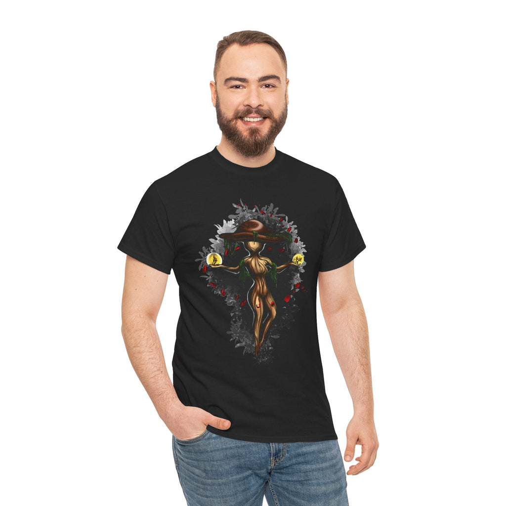 Mushroom Spirit T-Shirt – Lara Davenport x Trash Cult Supply Co. Collab (Gildan 5000)