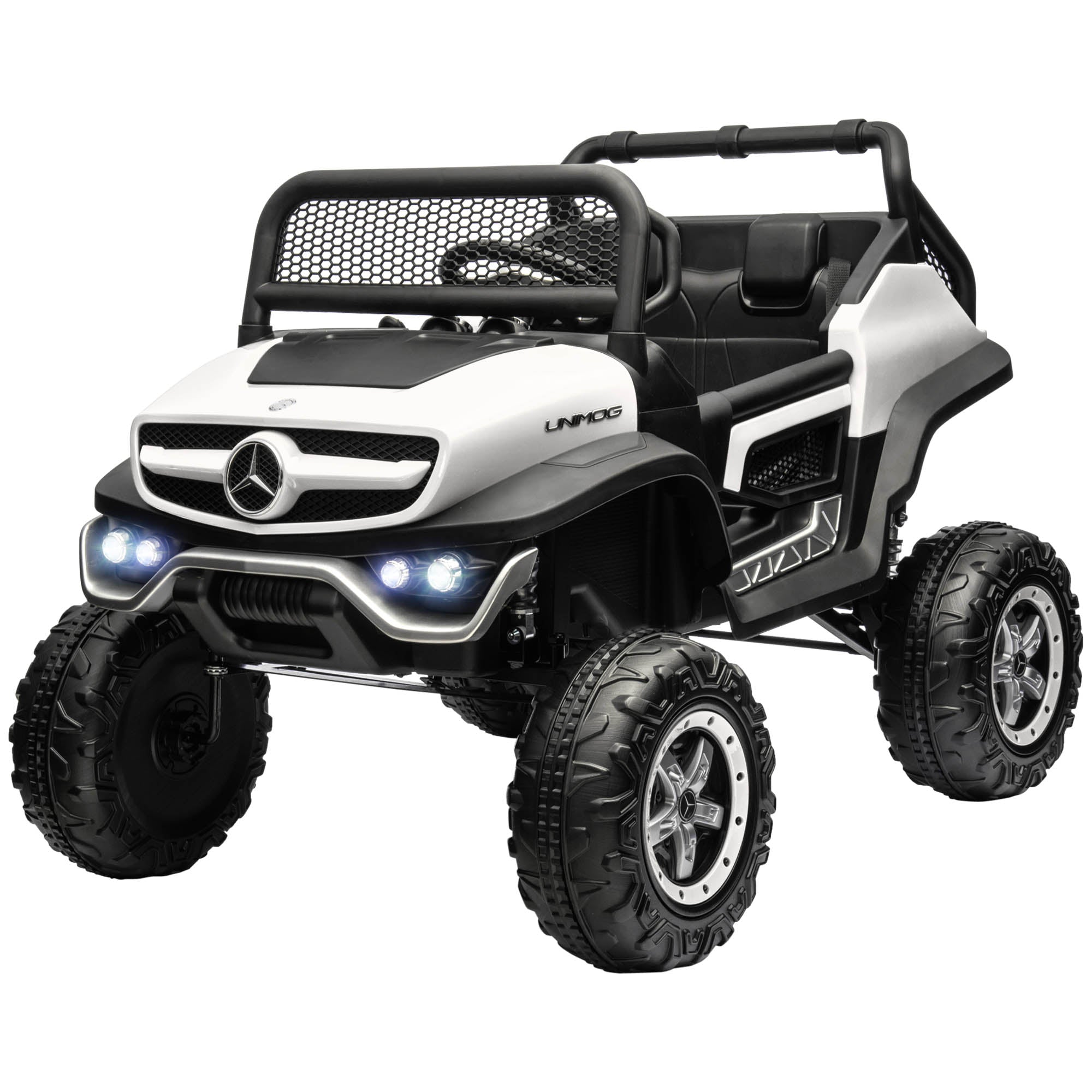 Mercedes-Benz Unimog 12V Kids Ride on Truck with Remote Control - Officially Licensed