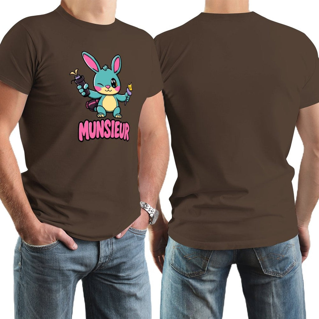 Munsieur Men's Tee Easter Collection "Blaze" Designer Tee for Easter