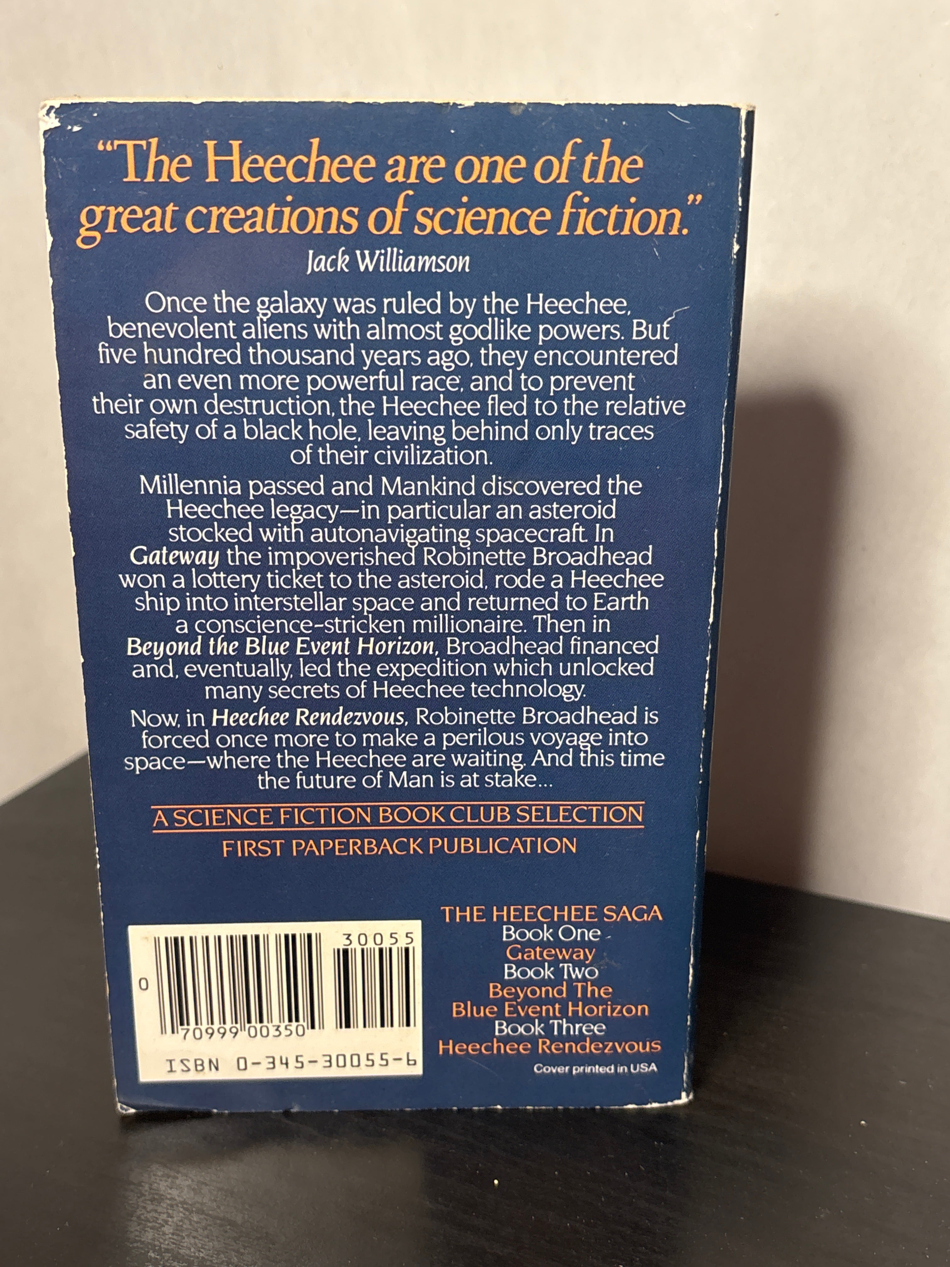 Heechee Rendezvous by Frederik Pohl (Heechee Saga #3) | Vintage Science Fiction