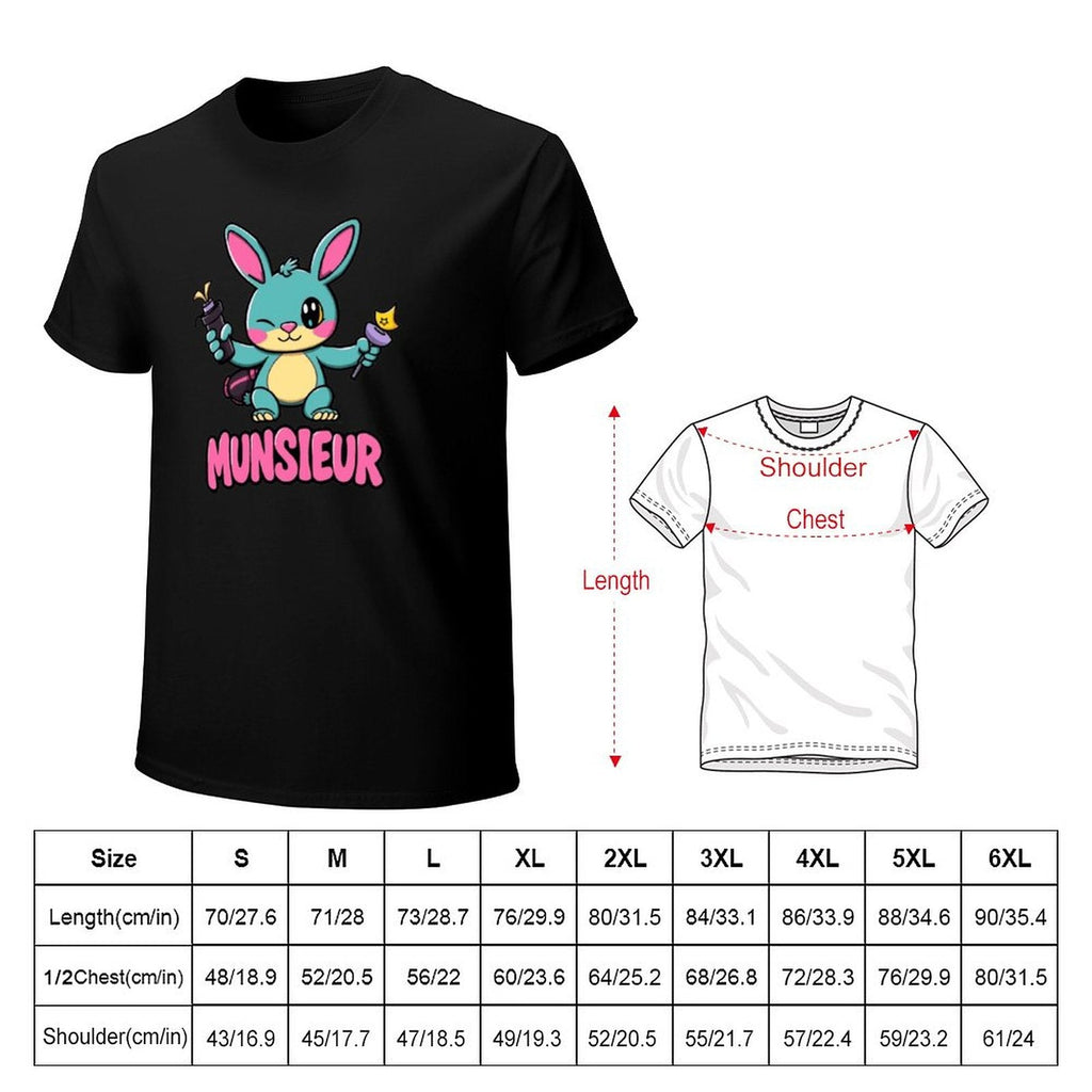 Munsieur Men's Tee Easter Collection "Blaze" Designer Tee for Easter