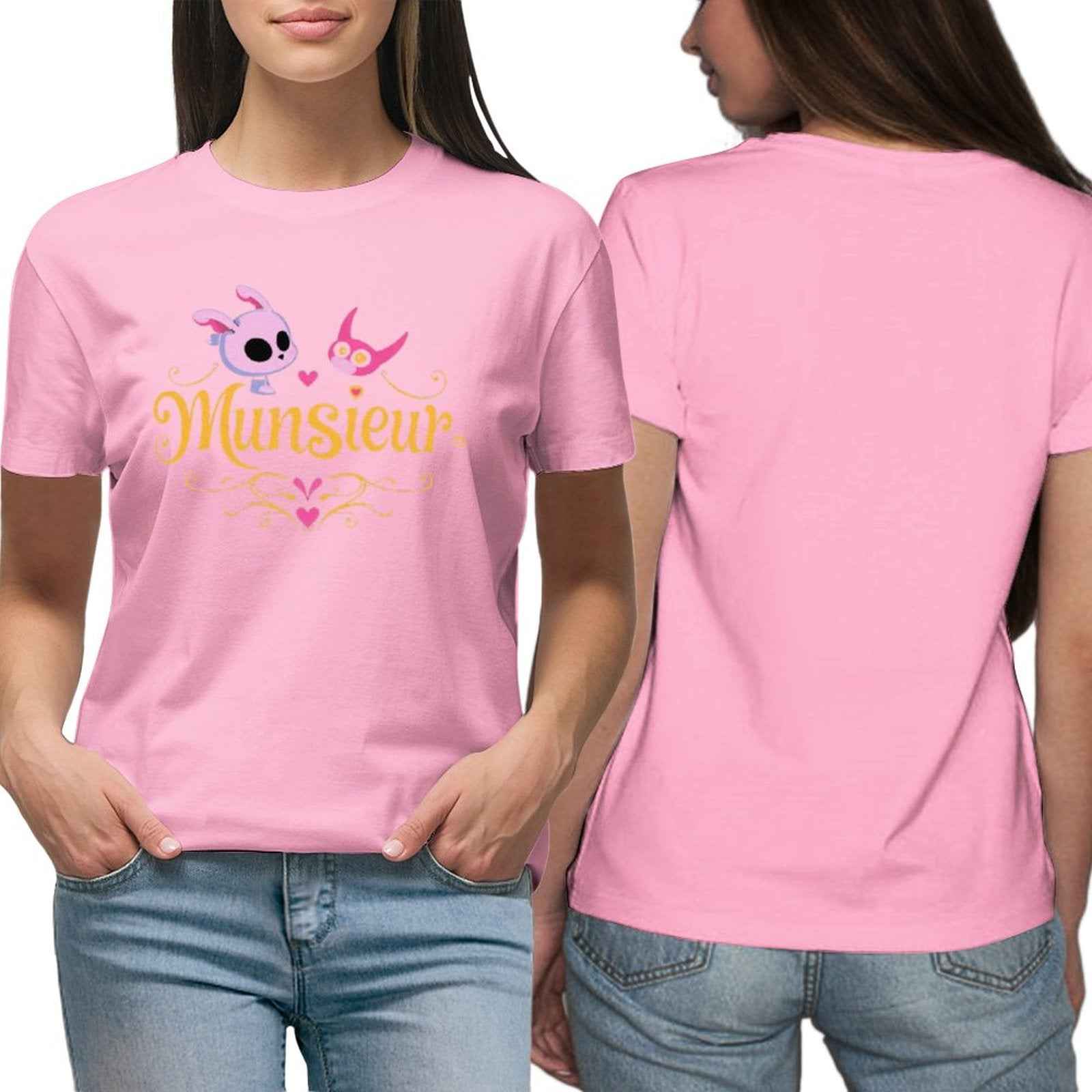 Munsieur T-Shirt for Women: Versatile, Timeless, and Ultra-Soft for Her