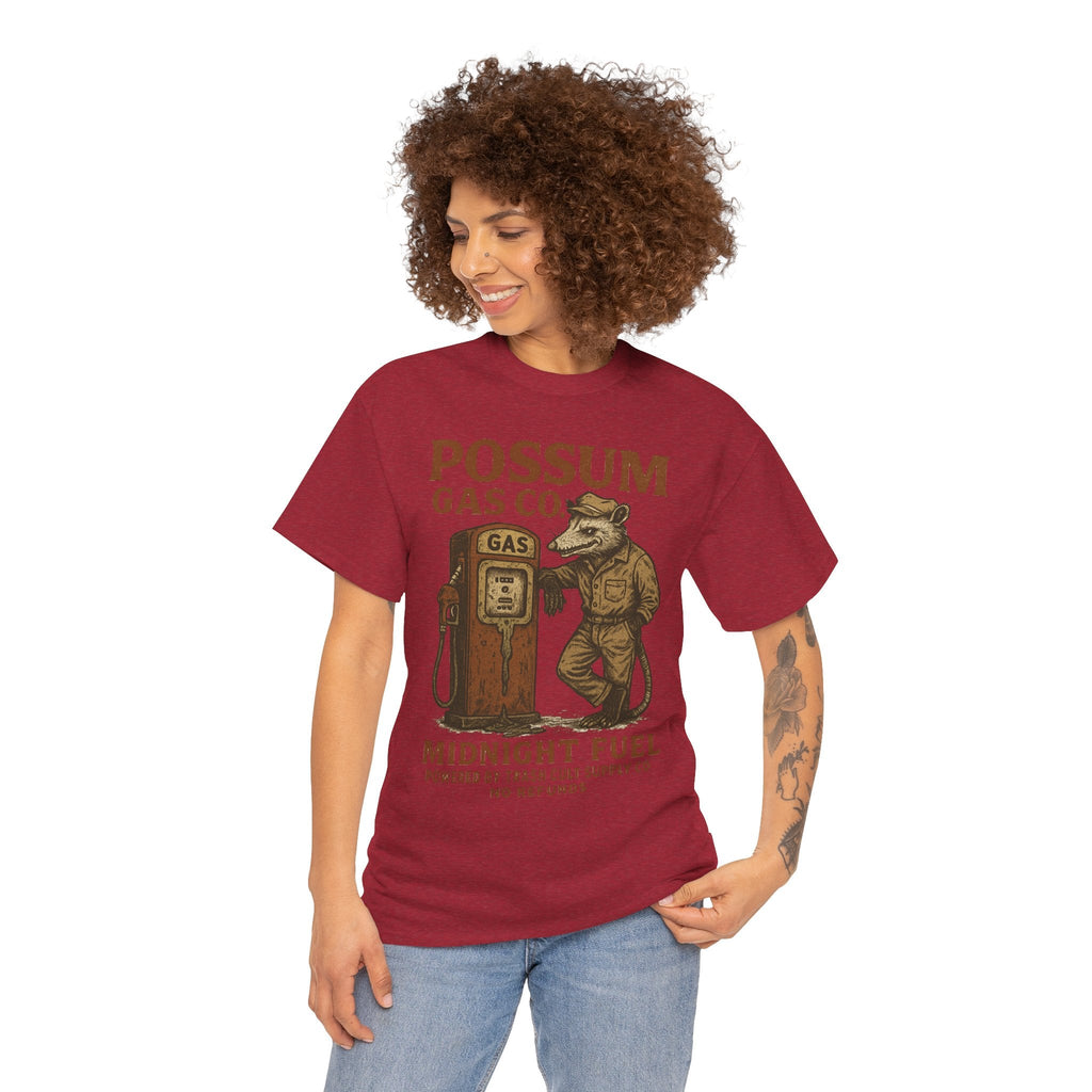 Possum Gas Co. Vintage Feral Mechanic Shirt – Trash Cult Supply Co. – Gildan 5000