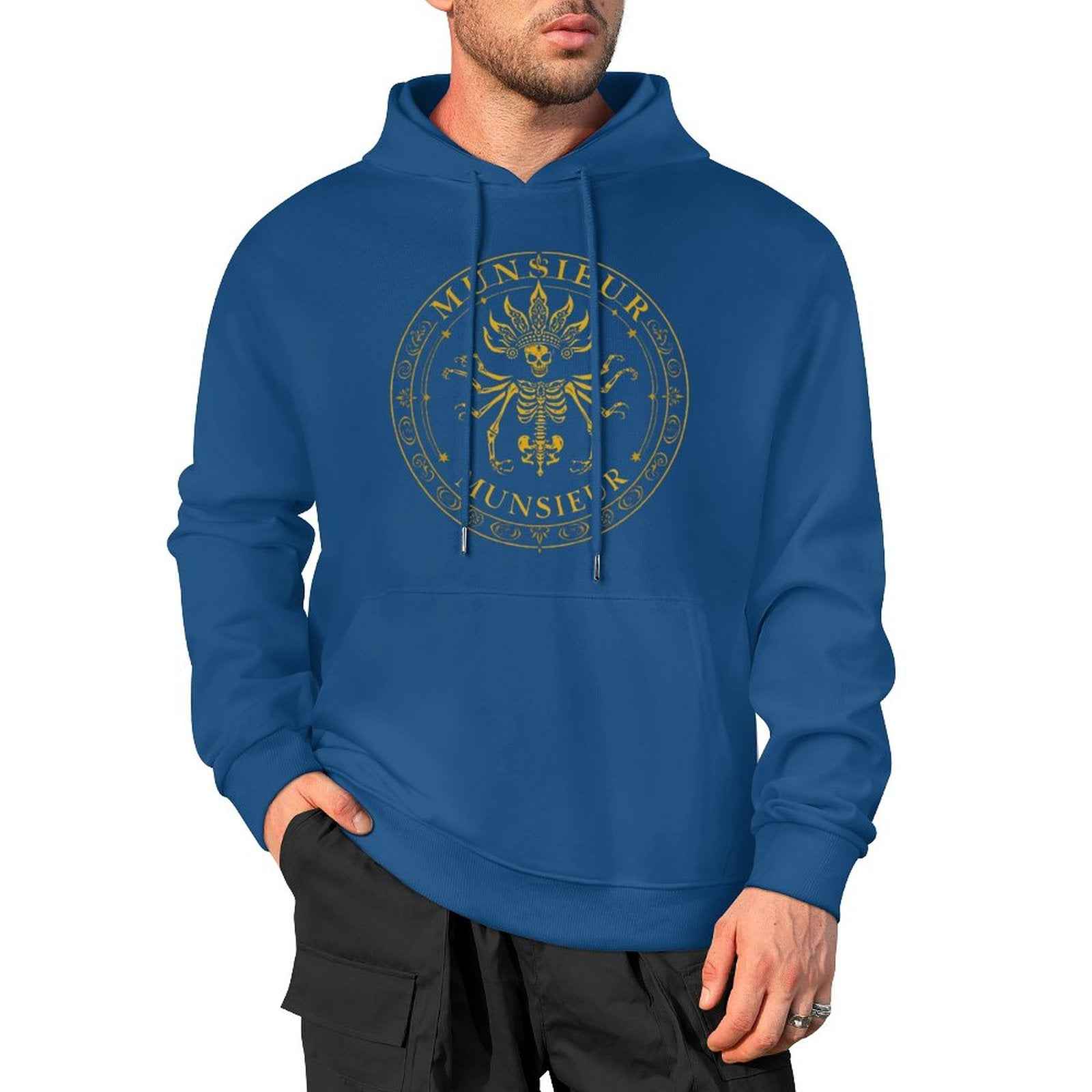 Bone Deep Hoodie - Ultimate Skull Design Heavyweight Gothic Streetwear
