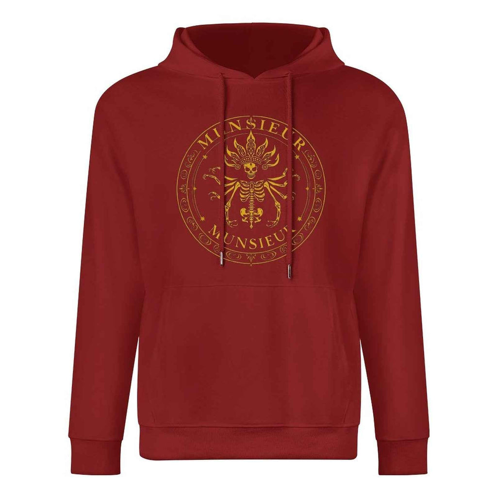 Bone Deep Hoodie - Ultimate Skull Design Heavyweight Gothic Streetwear
