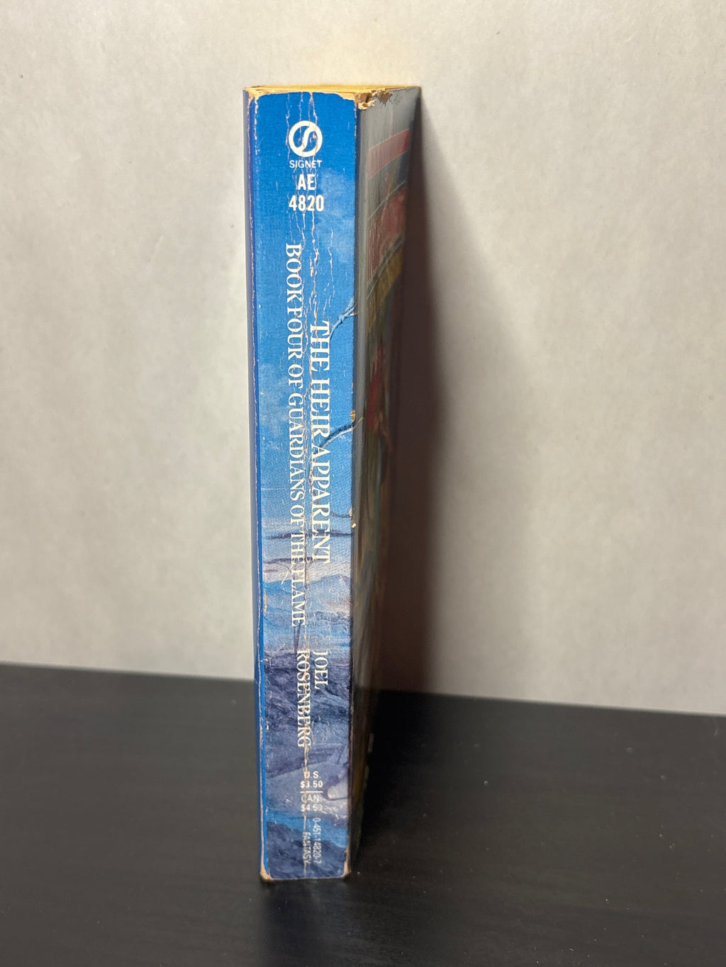 The Heir Apparent by Joel Rosenberg (Guardians of the Flame #4) | Vintage Fantasy