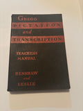 Vintage Gregg Dictation and Transcription Teacher's Manual 1937