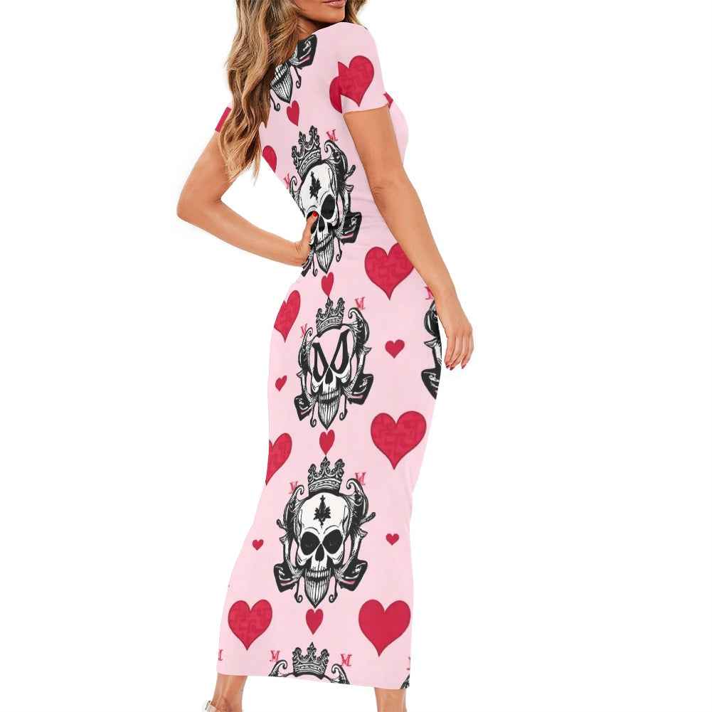 MUNSIEUR Women's Long Sleeve Dress Valentine's Day Collection