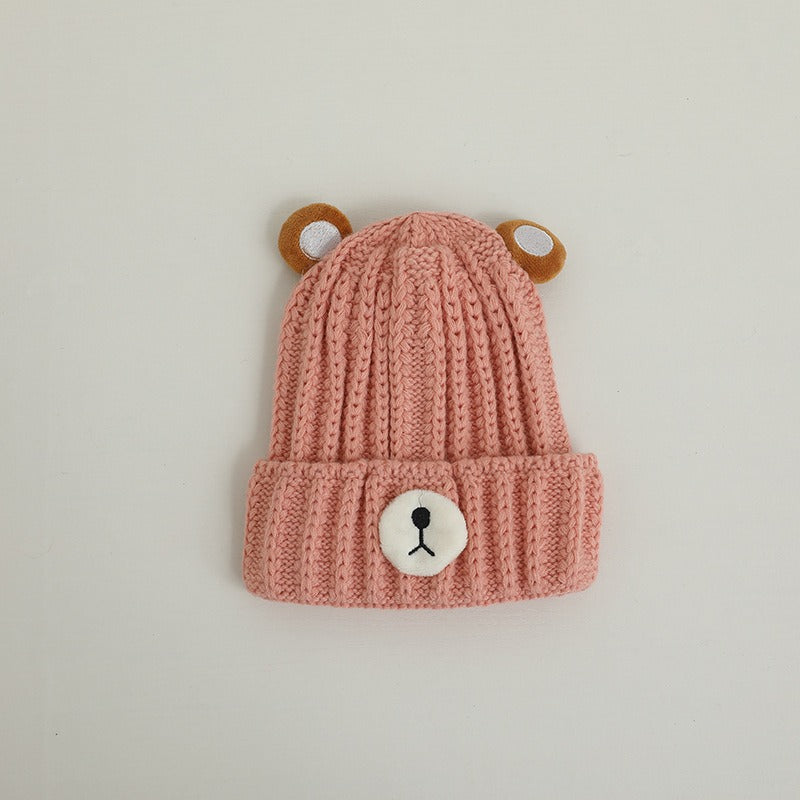 Autumn and winter children warm knitted hat