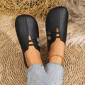 Round Toe Slip-Ons