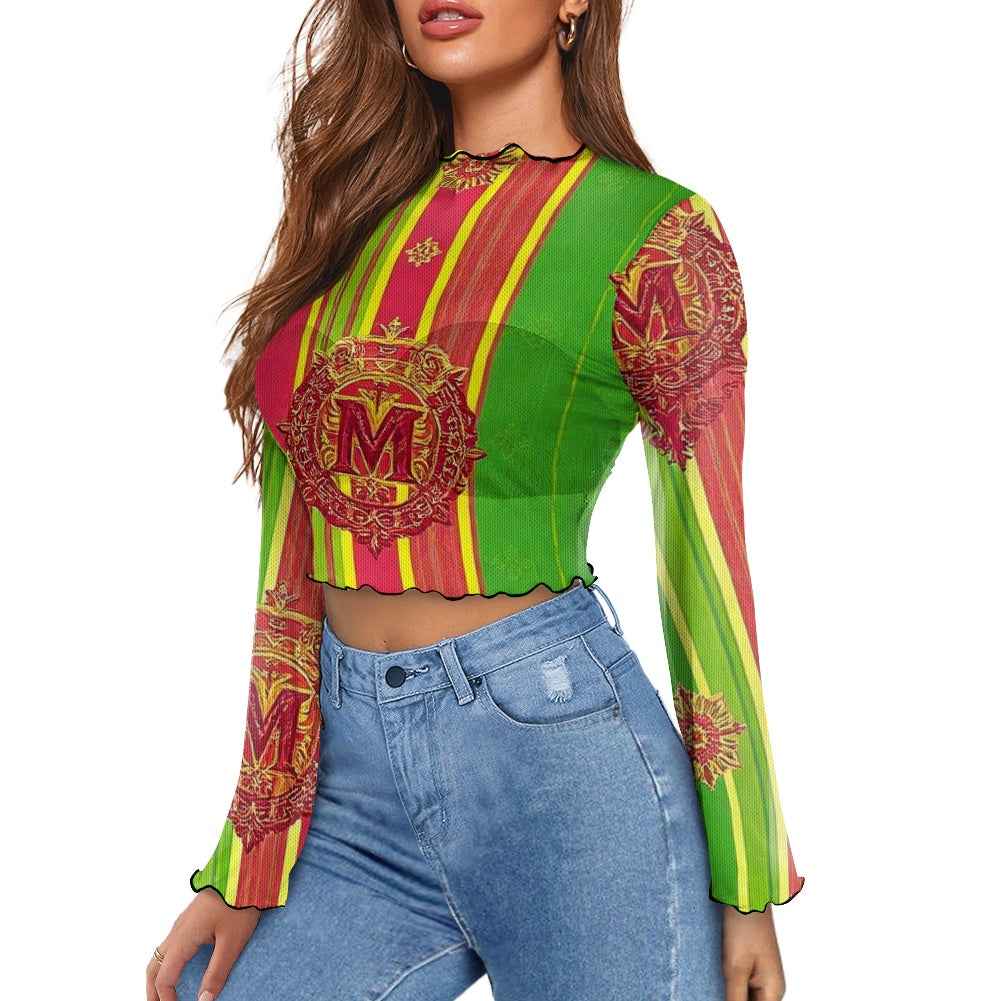 Cascade Sleeve Blouse