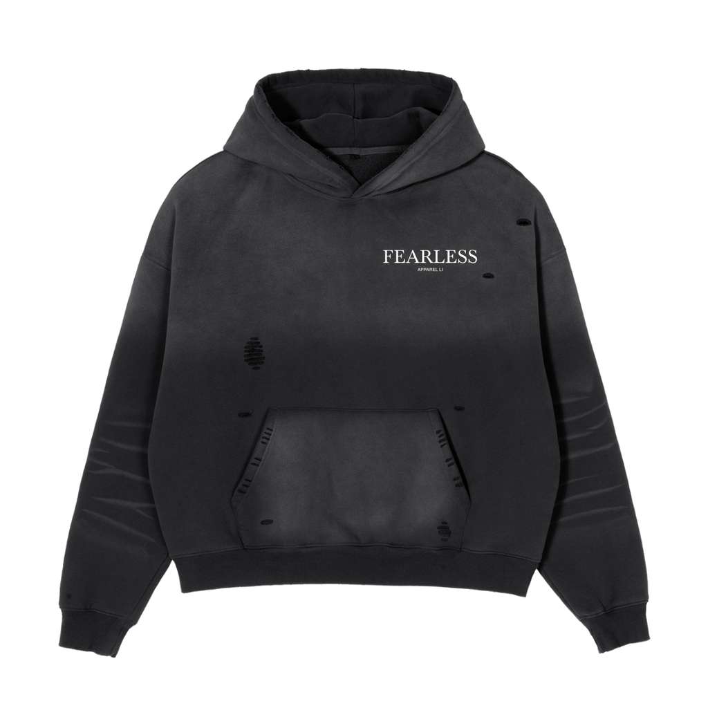 Frayed Sunfade Boxy Hoodie