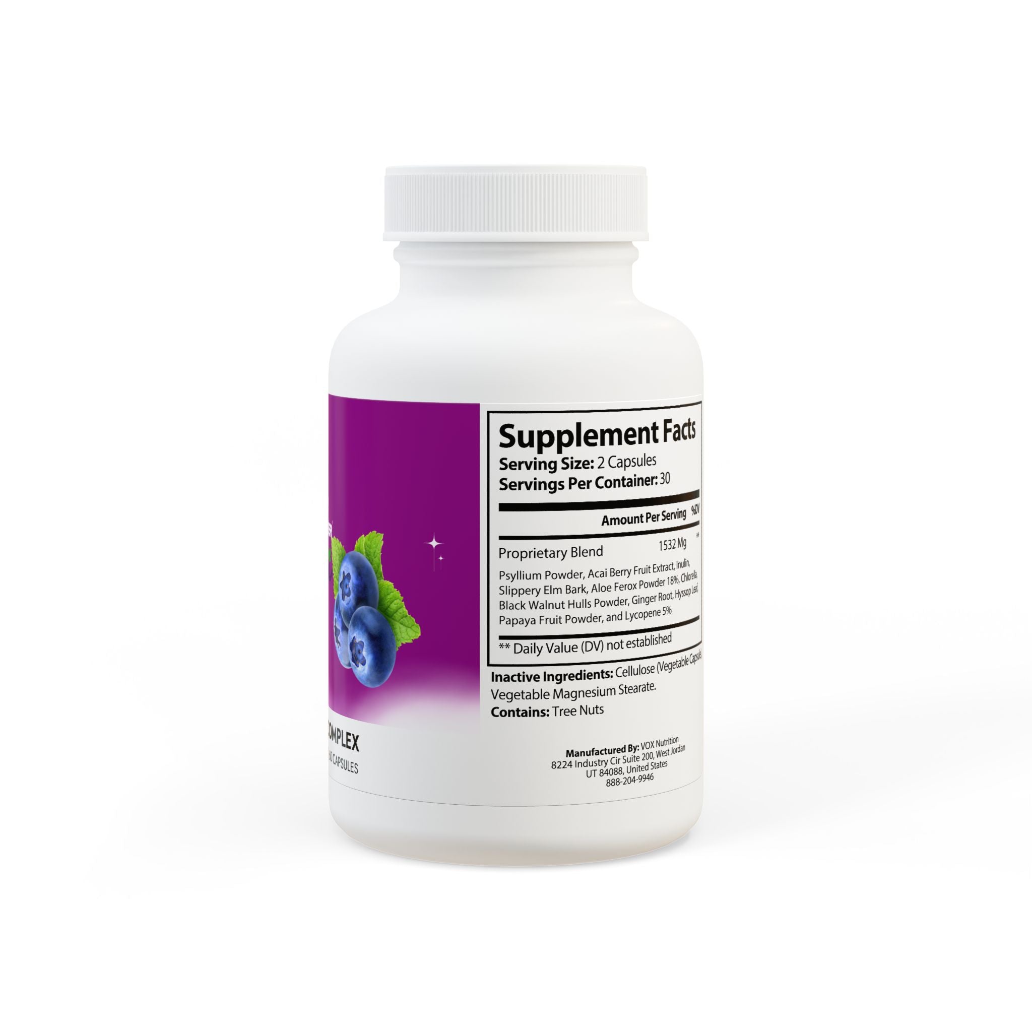 Acai Berry Complex Supplement (60 Capsules)